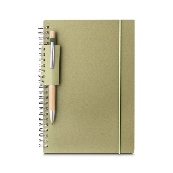 Caderno A5 Papel Reciclado Personalizado 