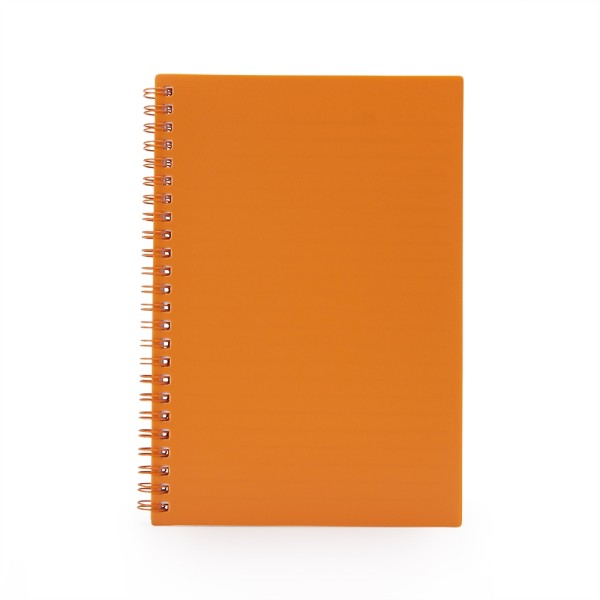 Caderno A5 Plástico Personalizado com Logo