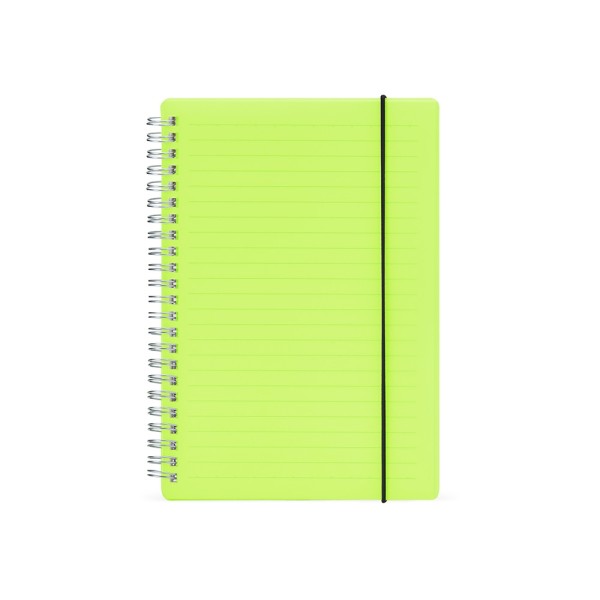 Caderno A5 Plástico Personalizado