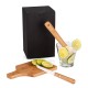 Kit Para Caipirinha Em Bambu Ibiza Personalizada 