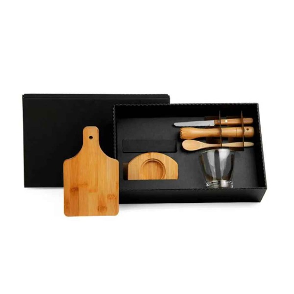 Kit Para Caipirinha Em Bambu para Brinde