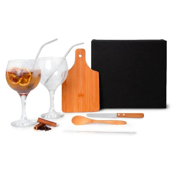 Kit para Gin Tônica Personalizado com Logo