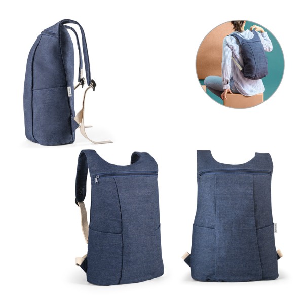 Mochila em Denim Personalizada